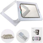 CEESC Extra Large Cat Door, Weatherproof, ABS Material, 4-Way Locking Flap - Image 6