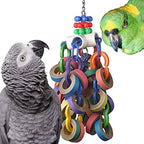 Super Bird Creations SB1107 Bagel Cascade Bird Toy, Large Bird Size, Refillable - Image 8