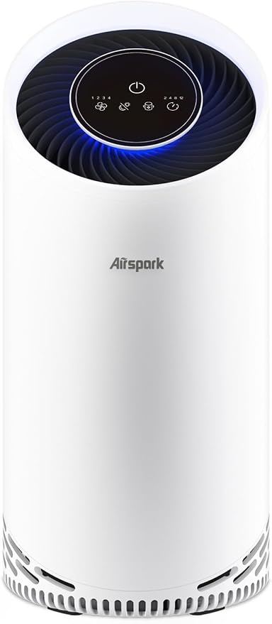 Air Purifiers for Home Large Room Bedroom Up to 2400 Ft² by Airspark