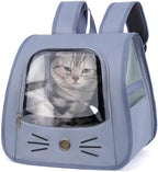 Pet Backpack Carrier, Traveler Breathable Transparent Carrier by Unknown