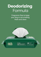 Earth Rated Pet Wipes for Dogs and Cats, Hypoallergenic, 3-in-1 Cleaning - Image 6