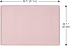 Dog Food Mat, Silicone Waterproof Food Tray, Non Slip Pet Bowl Mats Placemat - Image 5