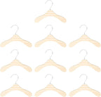 Toyvian 10pcs 8.66-inch Wooden Dog Hangers Large Pet Clothes Hangers Sturdy by Toyvian