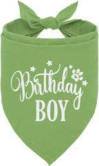 Happy Birthday Dog Bandana for Small Medium Large Dogs by corner+wind