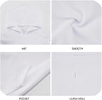 Custom Dog Hoodie Personalized Photo Text Logo Name Dog Clothes, Soft & Warm - Image 6
