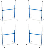 Better Sporting Dogs 4 Pack Adjustable Dog Agility Bar Jumps w/Cup Strips | by BetterSportingDogs