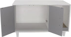 GDLF Modern Wood Pet Crate Cat Washroom Hidden Litter Box Enclosure Furniture - Image 8