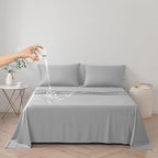 DUJUIKE Waterproof Bed Cover for Dog and Cats, Pet Hair Resistant Bed Sheet by ComfortAndStyleForHome