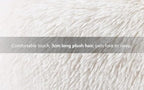 White Faux Fur Cat & Dog Beds 20 inches - Image 4