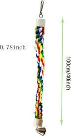 Bird Rope Perch & Birds Swing Set - Image 8