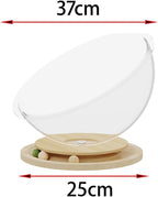 Space Capsule Cat Transparnt Cat House Set - Image 4