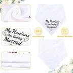 SZEE Engagement Gifts for Couples, 2 Pack My Humans are Getting Married Dog - Image 2