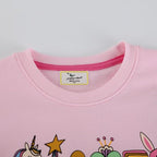 Toddler Baby Girls Cotton Sweater, Long Sleeve Crewneck Sweatshirt Pullover - Image 5