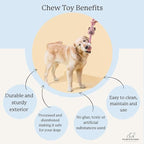 Natural Jute Dog Chew Toy – Smiley Shape, Tough & Durable Puppy Teething Toy - Image 8
