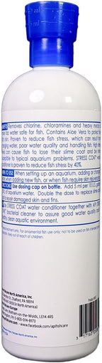 API STRESS COAT Aquarium Water Conditioner 16-Ounce Bottle - Image 2
