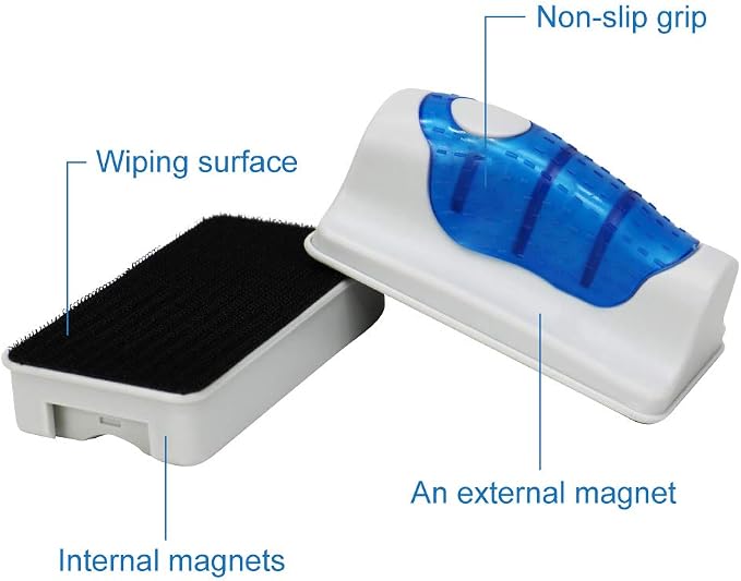 Jasonwell Magnetic Aquarium Fish Tank Glass Algae Glass Cleaner Scrubber - Image 3