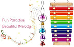Colorful Bird Xylophone Toy Interactive Training Toy Bird Cage Bell Toy - Image 7