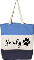 Custom Dog Tote Bag Personalized Dog Mom Gift Dog Toys Totes Pet Gift Custom by IHK