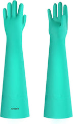 Aquarium Gloves for Fish Tank Maintenance, Shoulder Length Waterproof Long by Unknown