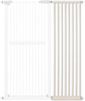 Lumizone Extra Tall Cat Gate Extension Kit 61.02" High Pressure Mounted 16.73" by Lumizone