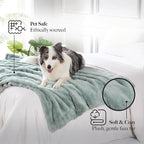 Modern Threads Water-Resistant Faux Rabbit Fur Pet Blanket - Image 3