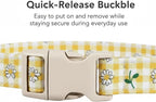 Cute Dog Collar, Spring Summer Design Floral Collar - Image 3