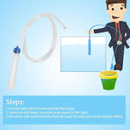 Fish Tank Siphon Cleaner Aquarium Siphon Tube, Aquarium Water Changer, Fish - Image 5