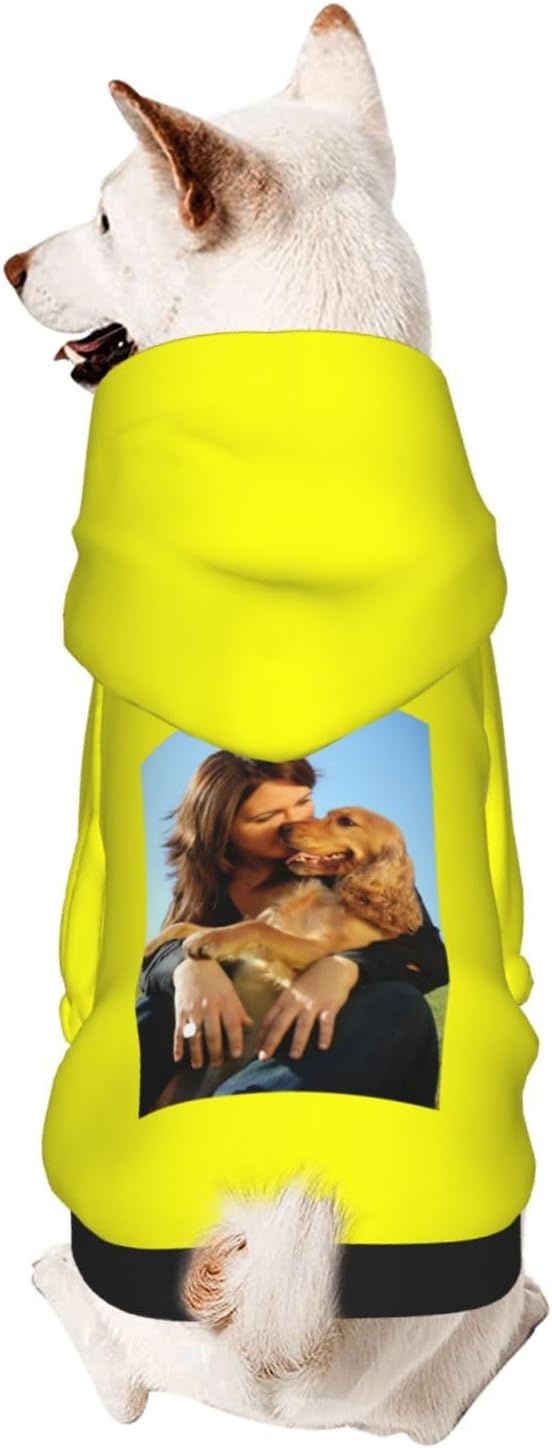 Custom Dog Hoodie Add Your Design Soft & Warm Personalized Photo Text Logo Name - Image 4