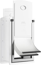 Steel Dog Door for Wall, Energy Efficient Pet Door, Telescoping Tunnel and - Image 7