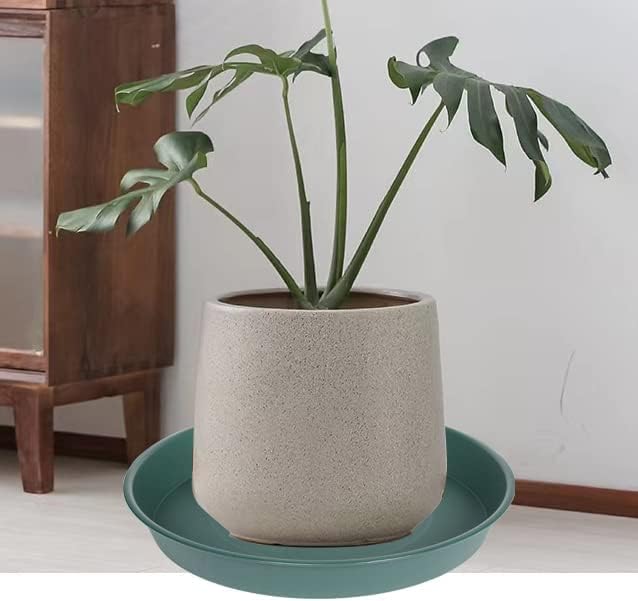 3 Pack of 25 26 inch Plant Saucer, 4.2" Depth, Large Deep Plastic Flower - Image 5