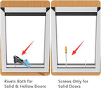 Aluminum XL Dog Door with 2 Sliding Lock Panels, Doggy Door - Image 8
