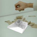 Amosfun Stainless Steel Handheld Dustpan Heavy Duty Mini Dust Pan - Image 5