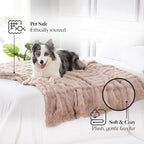 Modern Threads Water-Resistant Faux Rabbit Fur Pet Blanket - Image 3
