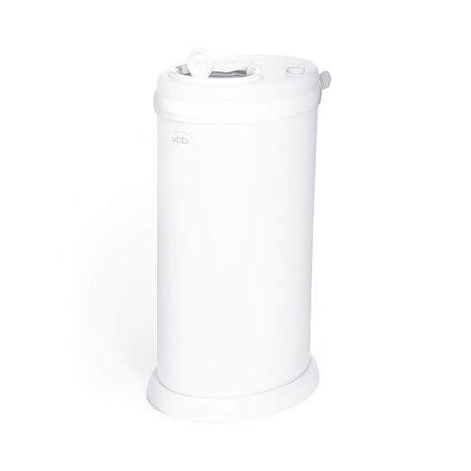 Ubbi Steel Diaper Pail, Odor Locking, No Special Bag Required, Award-Winning by Ubbi