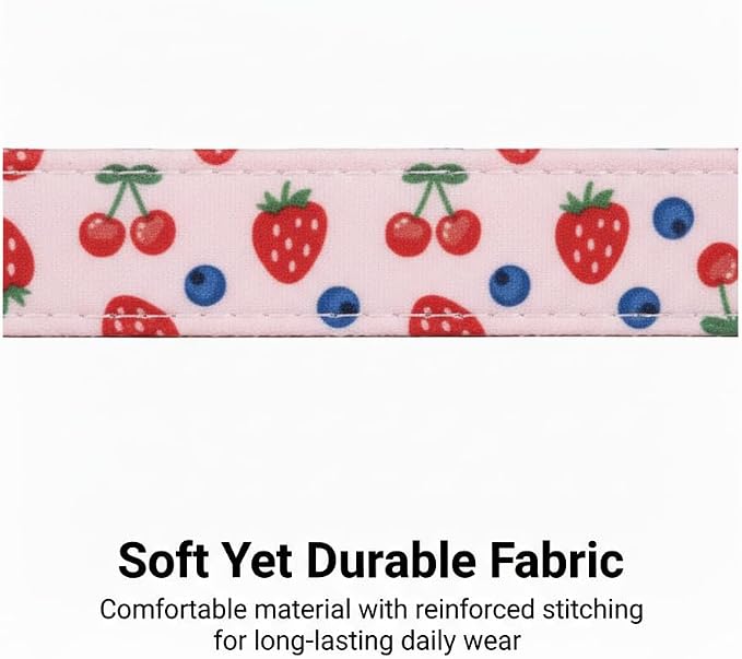 Pink Dog Collar, Girl Dog Collar - Image 9