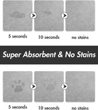 MontVoo-Absorbent Pet Feeding Mat-No Stains Pet Mat - Image 2