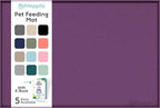 Dog Food Mat - Raised Edges Dogs Mat by PETHAPPILY