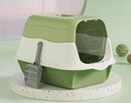 ChezMAX Cat Litter Box Cat Litter Tray - Image 2