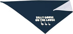 Silly Goose on The Loose Triangle Dog Bandana, Summer Bandana Funny Triangle - Image 4