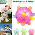 Arinda Jumping Activation Ball for Dogs Flashing Ball Light Sounds Jump - Image 2