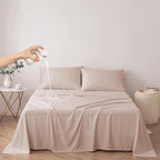 DUJUIKE Waterproof Bed Cover for Dog and Cats, Pet Hair Resistant Bed Sheet by ComfortAndStyleForHome