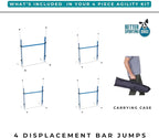 Better Sporting Dogs 4 Pack Adjustable Dog Agility Bar Jumps w/Cup Strips | - Image 5
