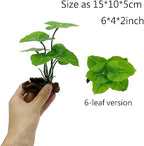Smoothedo-Pets Fish Tank Decor Aquarium Decorations Ornaments Betta Leaf pad - Image 3