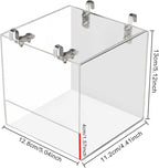 Hanging Cube Bird Bath Cage, Transparent Bird Bathtub Bath Shower - Image 2