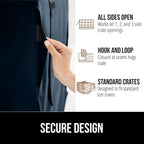 GORILLA GRIP Dog Crate Covers Compatible - Image 5