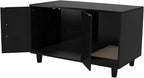 GDLF Modern Wood Pet Crate Cat Washroom Hidden Litter Box Enclosure Furniture - Image 8