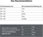 DMI Waterproof Mattress Protector, Mattress Pad, Waterproof Mattress Cover - Image 7