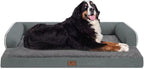 Large Dog Bed Orthopedic Washable: Dark Grey Dog Bed by Mekiy