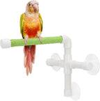 Hypeety Portable Suction Cup Bird Window and Shower Perch Toy by Hypeety