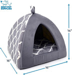 Best Pet Supplies Dog House Bed Crate Mat Tent Indoor Round Soft Plush - Image 3